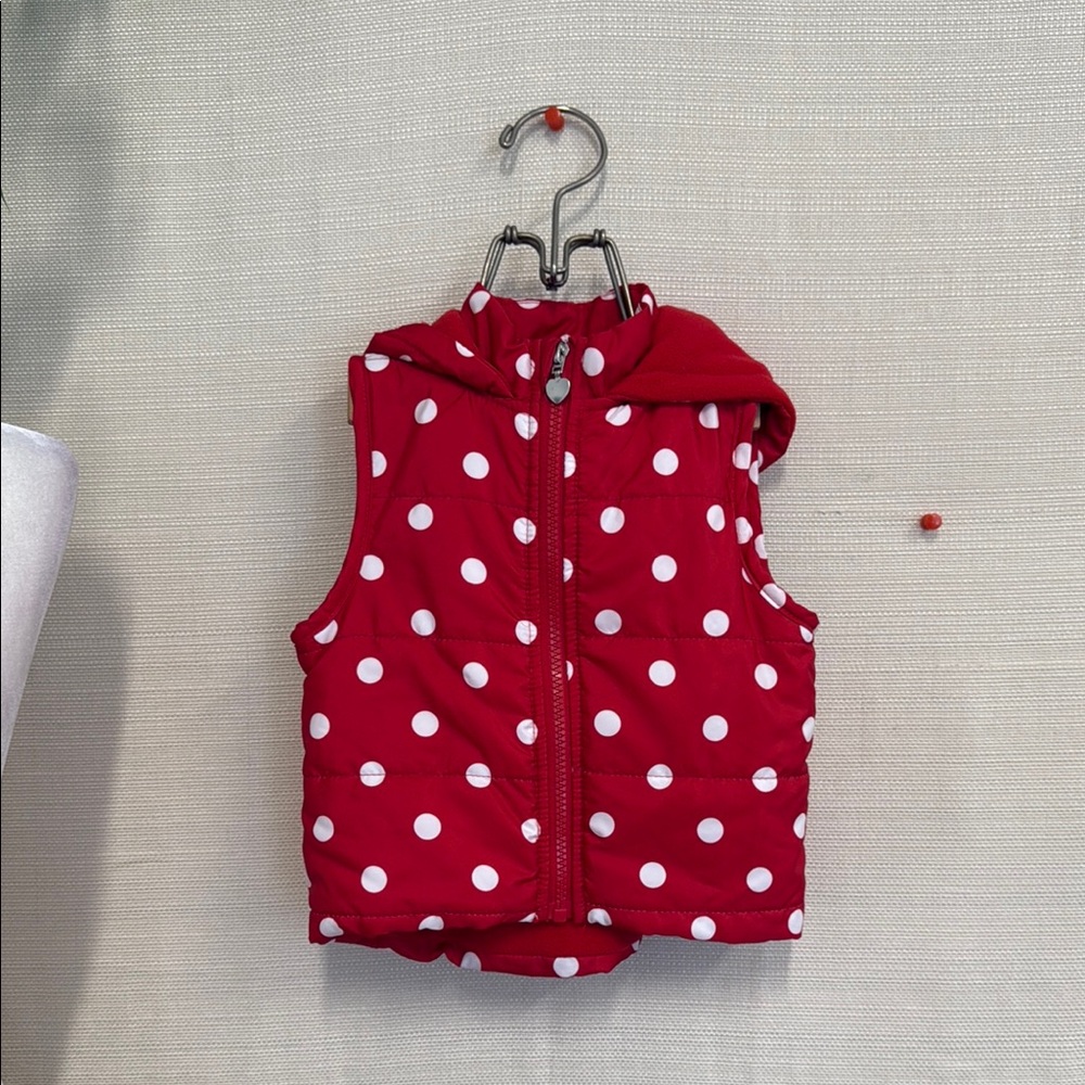 Disney Minnie Red and White Polka Dot Jacket